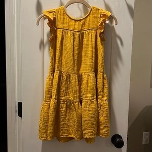 Mustard Cat and Jack dress. Size 7/8.